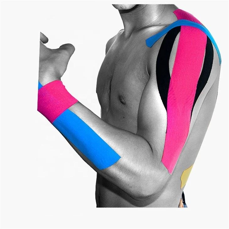 Colorful Factory Price Breathable Athletic Kinesiology Tape Muscle Tape